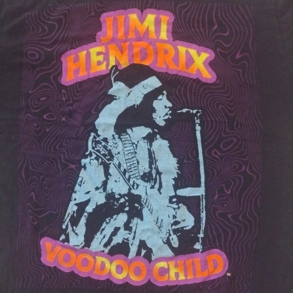 2 CONCERT TEE BUNDLE!! TUPAC FOREVER & JIMI HENDRIX Voodoo Child!! - Picture 3 of 7